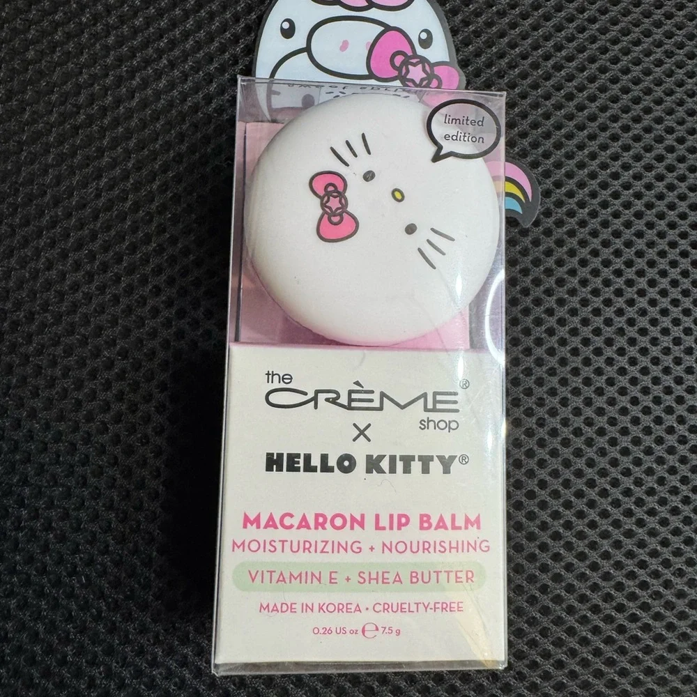 The Cream shop+Hello Kitty Macaron Lip Balm Sweet Sprinkles
